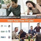 Amazqi TV Aerial Indoor 250+ Miles 4K Freeview with 5m Cable view 9