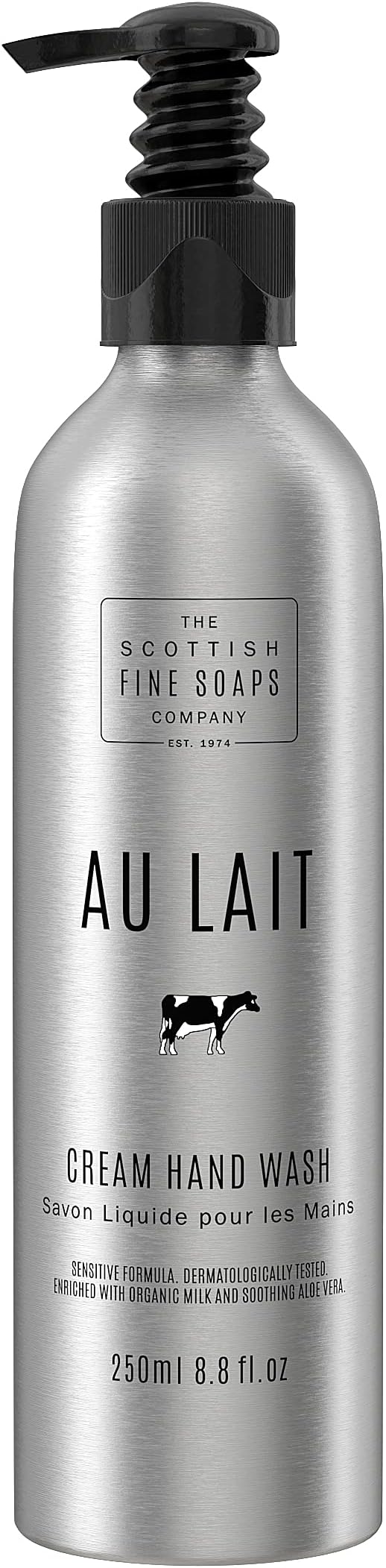 Scottish Fine Soaps Au Lait Cream Hand Wash Shea Butter Almond Oil Aloe Vera