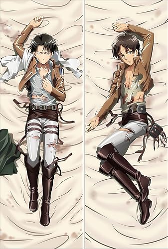 Amazon 深い田浅香 進撃の巨人利ウィル兵長 アニメ両面抱き枕カバー 160x50cm アニメ 萌えグッズ 通販