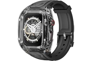 Delidigi Rugged Band and Case Compatible with Apple Watch 49mm 46mm 45mm 44mm 42mm,Sport Strap with Shockproof PC Frame Bumper for iWatch Ultra 3 2 1 Series 11 10 9 8 7 6 5 4 SE 3 2 1