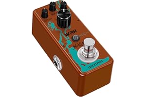 HAFAIR Mini Auto Wah Guitar Pedal Orange Filter True Bypass Timbre Character Sound Digtal Electric Guitar/bass Effect Pedal With Sound Quality Value Knob