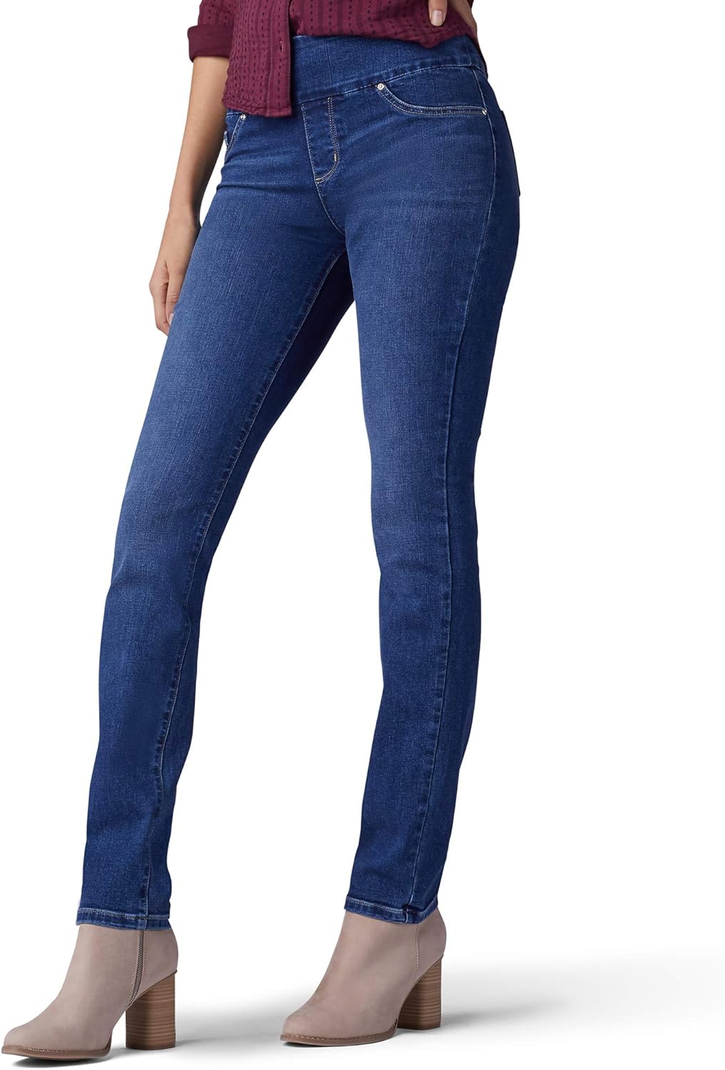 women's lee sculpting pull on jeans