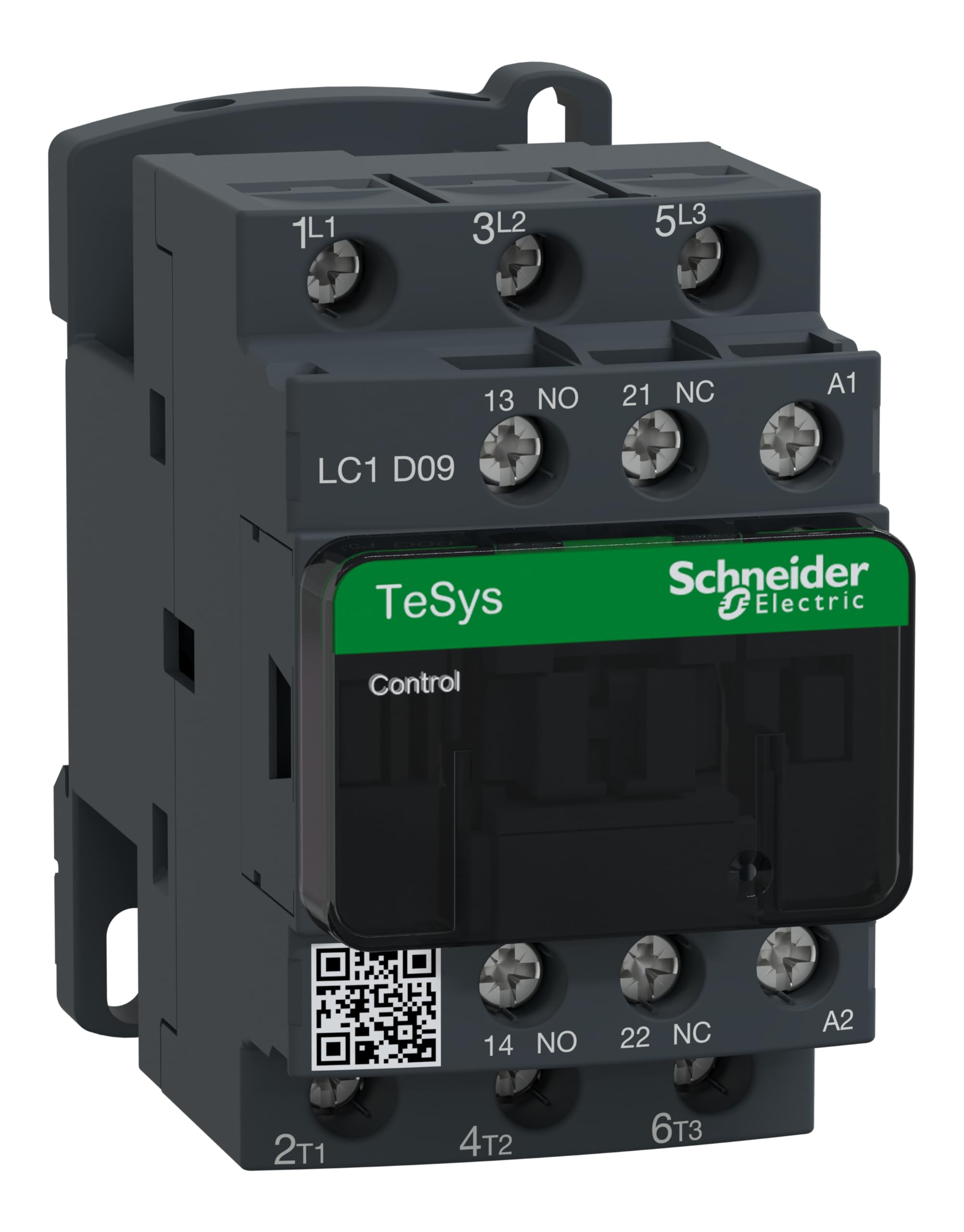 Schneider Electric TeSys D - AC Contactor, 220 V AC, 50/60 Hz, 3 Pole, 3NO, 9A, Fixed & DIN Rail Mounting, LC1D09M7, 9a/220v