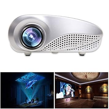 Tongshi HDMI mini SD Multimedia Home Cinema Proyector LED HD 1080P ...