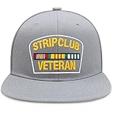 CHOK.LIDS Strip Club Veteran Flat Visor Ball Cap Baseball Cap Snapback Closure PS101