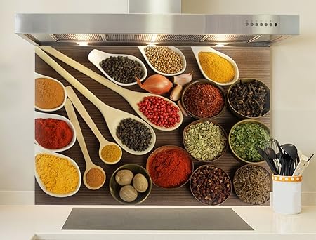 Credence Fond De Hotte Epices Indiennes Amazon Fr Cuisine Maison