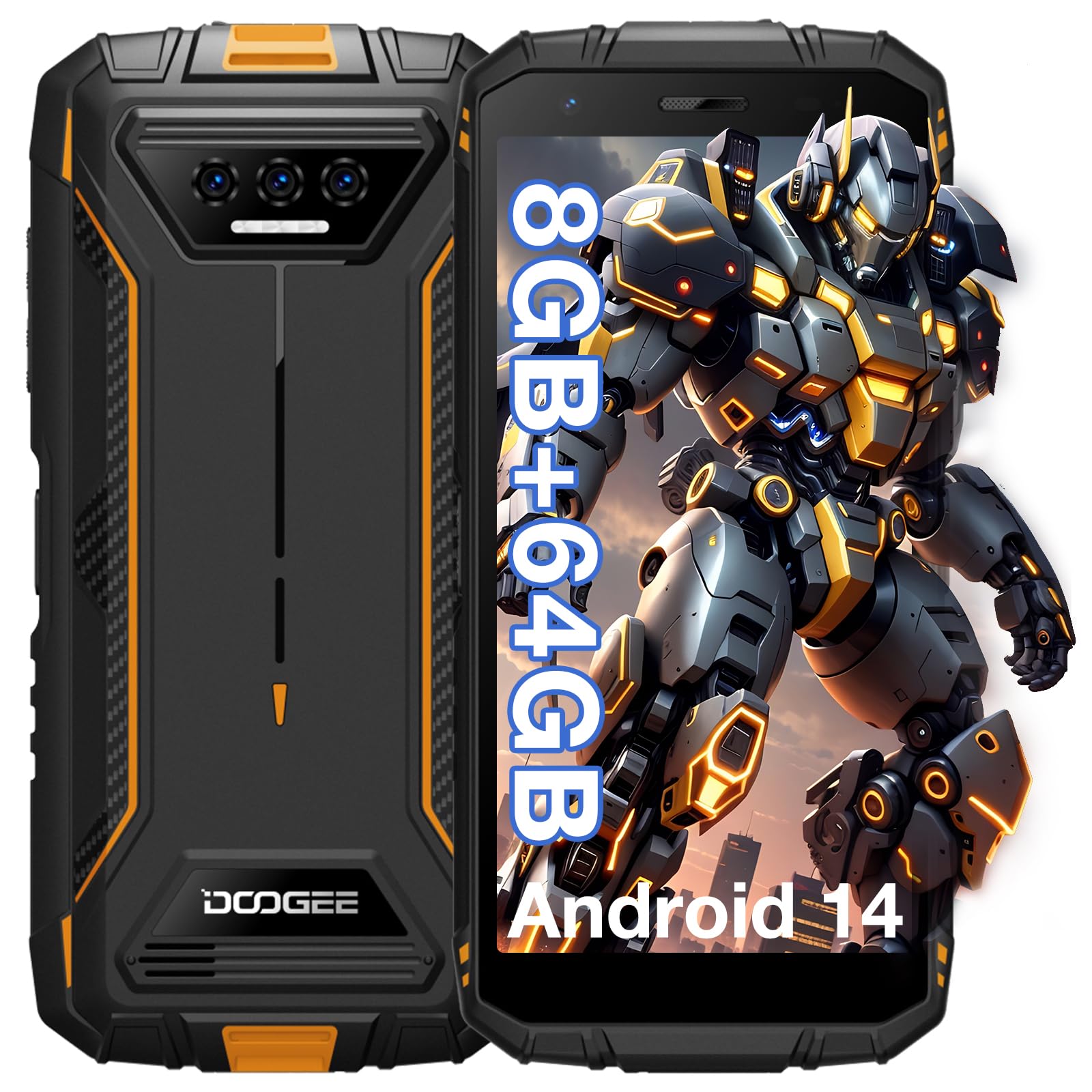 DOOGEE S41T Rugged Smartphone Unlocked 2024,Android
