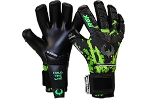 Renegade GK Limited Edition Rogue Soccer Goalie Gloves with Microbe-Guard (Sizes 6-11, Level 4+) Pro-Tek Fingersaves & 4+3MM Giga Grip | Only 1500 Made for Each Style | Based in The U.S.A.