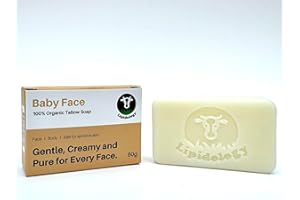 Organic Unscented Tallow Soap, single 60 g ONLY BUY FROM QUALITY ORGANICS!