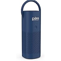Pure Enrichment® PureZone™ Mini Portable Air Purifier - Cordless True HEPA Filter Cleans Air & Eliminates 99.97% of Dust, Odo