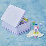 PLUS PLUS Building Blocks Toy and Storage Case 600 Pieces Baseplate Pastel view 6