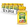 Mott's Applesauce, 24 Oz Jar (Pack Of 12), No Artificial Flavors, Good Source Of Vitamin C, Nutritious Option For The Whole Family