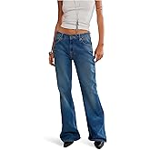 Free People Women's West Coast Relaxed Flare Jean