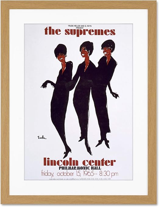 Advert Cultural Concert Supremes Diana Ross Motown Decoracion De La Pared Grande Del Cartel Del Estampado De Arte 18x24 Pulgadas Suministrada Lista Para Colgar Con Los Soportes De Montaje Incluidos Amazon Es Hogar