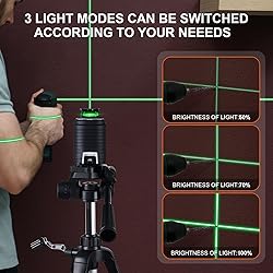 Laser Level, Firecore 360° Green Self Leveling