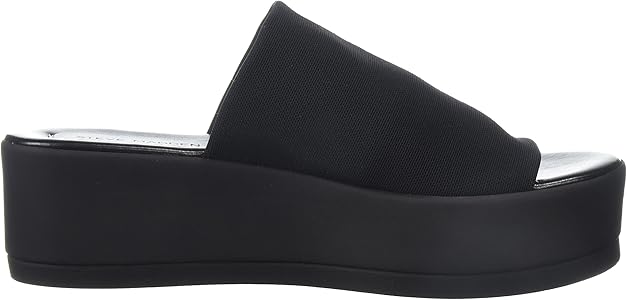 steve madden slinky black flatform sandals