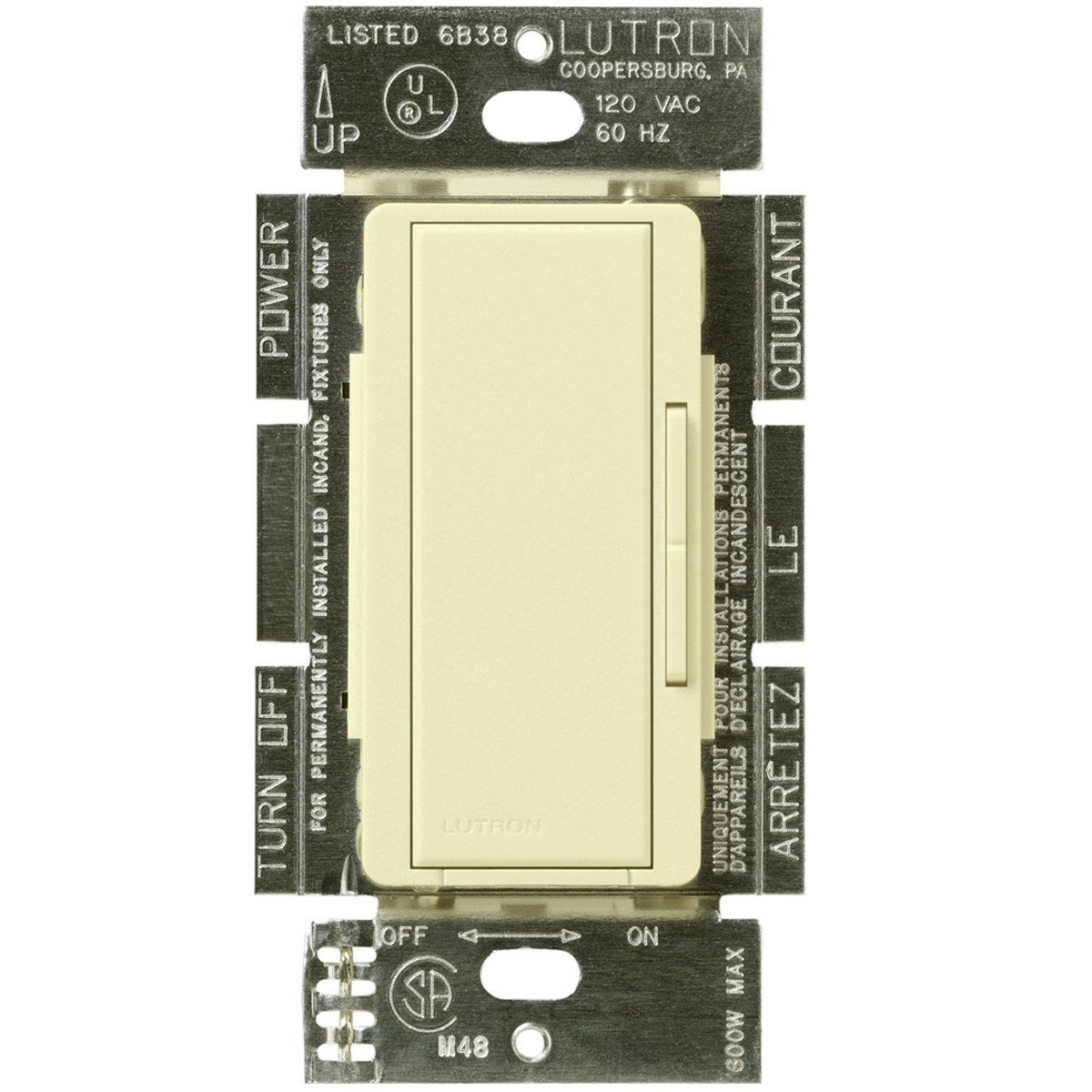 Lutron MARAL Maestro Companion Dimmer, Almond eBay