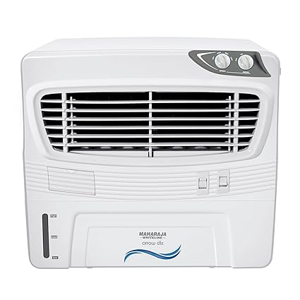 Maharaja Whiteline Arrow Dlx CO-124 50 L Air Cooler (White and Grey)