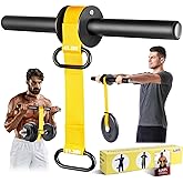 Forearm Strengthener and Wrist Roller, 43.3 in Or 51.2 in Ultra-Strong Nylon Webbing Wrist & Forearm Blaster with Quick Locking Mechanism, Durable Anti-Slip Grip Handles for Forearm Strength Training