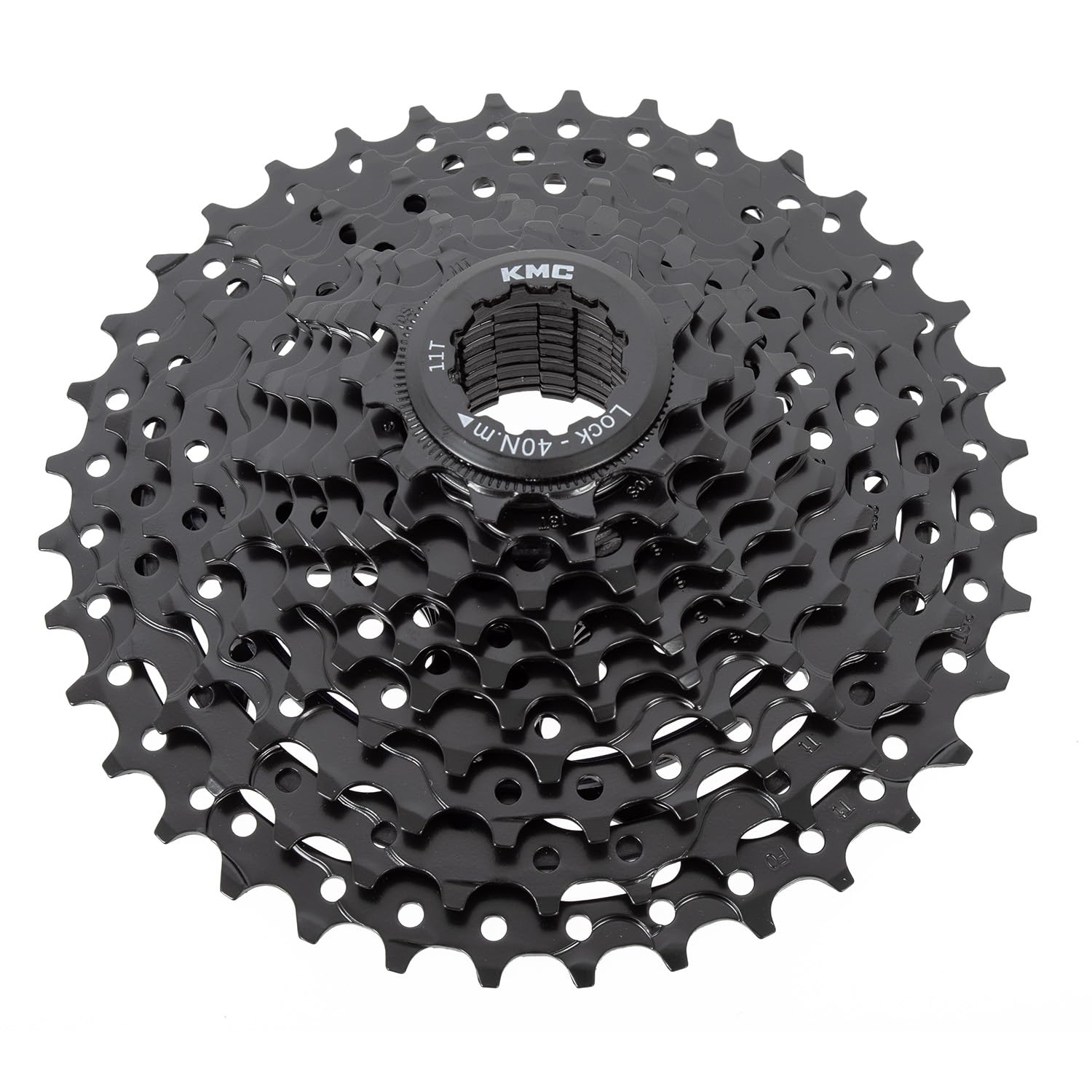 KMC React 10 Speed Cassette, Black, 11/36T