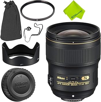 Amazon Com Nikon Af S Nikkor 28mm F 1 4e Ed Lens Base Bundle Camera Photo