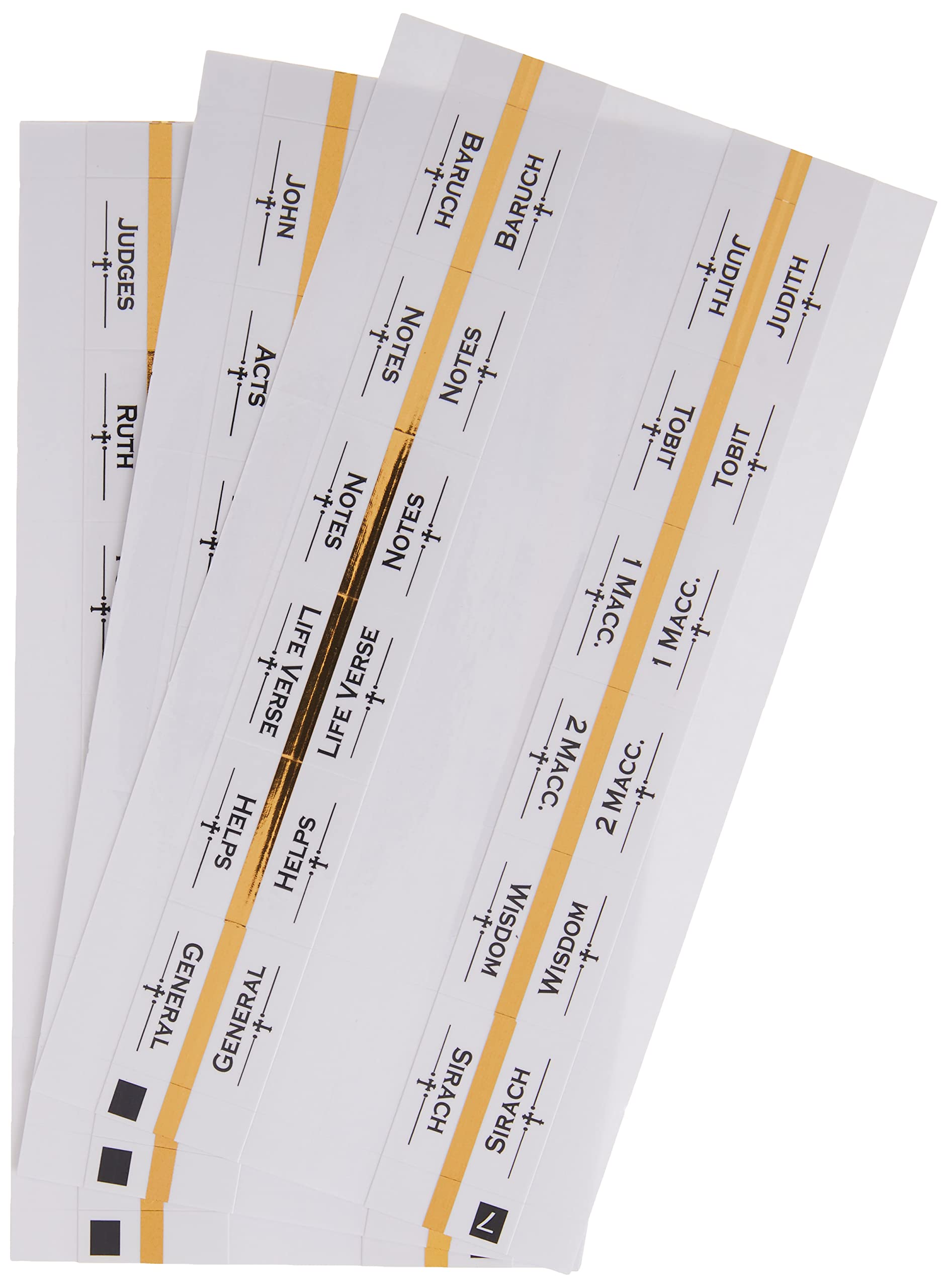 Majestic Traditional Gold-Edged Bible Tabs