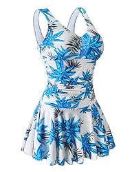 AONTUS Women's Plus Size Chlorine Resistant