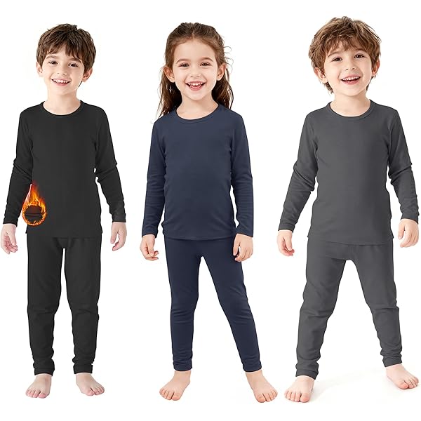 Amazon.com: Zando Toddler Thermal Set 2T - Kids Thermals Top and