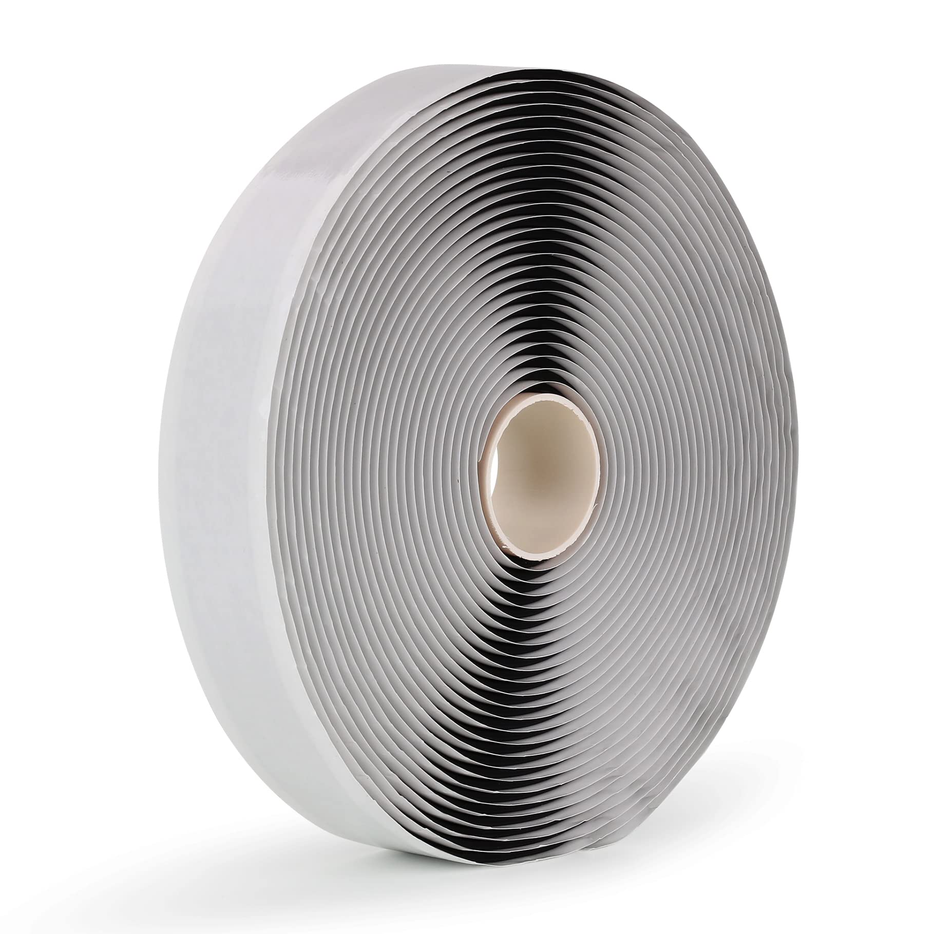 LLPT Butyl Seal Putty Tape | 1 Pack Black | 3MM Thick x 25MM Wide x 10M Long | Water Tight Seal Butyl Tape | for Leak Proof RV Repair Window Glass Boat Sealing EPDM Roof Patching (BST233)