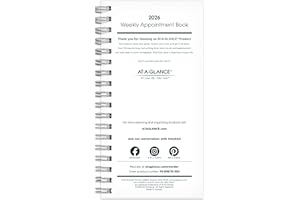 AT-A-GLANCE 2026 Weekly Appointment Book Planner Refill for 70-008, 3-1/4" x 6-1/4", Pocket Size (709041026)