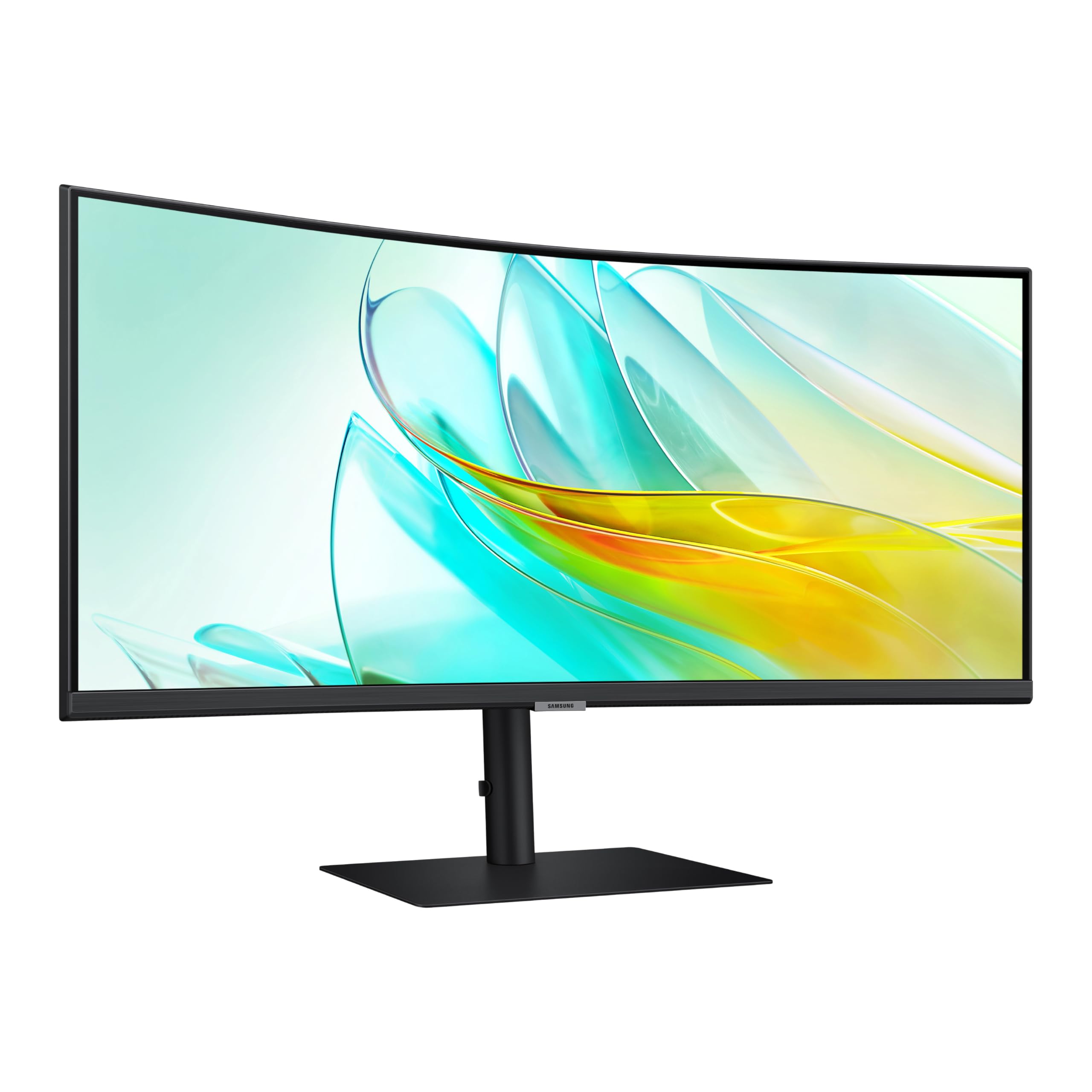 Samsung 34” ViewFinity S65UC, Ultra-WQHD, 100Hz, AMD FreeSync™ HDR10, KVM Switch Built in Speakers with USB-C Curved Monitor, LS34C654UANXGO, 2025