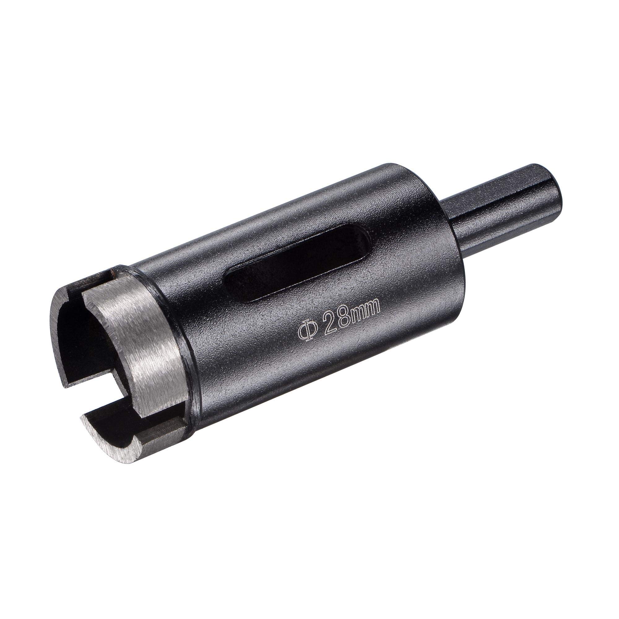 sourcing map 28mm Diamond Core Drill Bits Hole Saws Wet Only for Hard Concrete Brick Block Masonry Stone Tile Glass