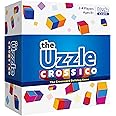 Crossico by Uzzle Games - Family Games for Children & Adults, Crossword Puzzle Word Games - A Thrilling Classic Game with a Twist, 2-4 Players, for Ages 8+