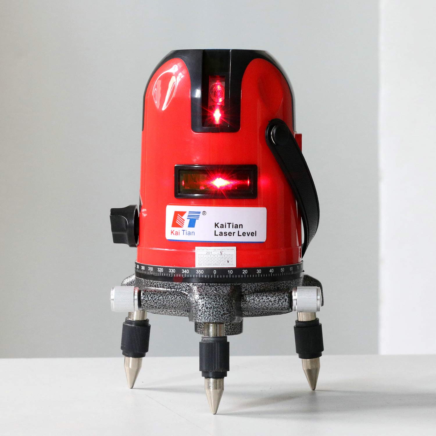 DINGCHAO Self Leveling Red Beam Cross Line Laser Level for Construction