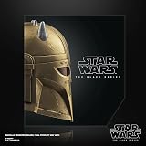 Star Wars The Armorer Premium Electronic Helmet Black Series Roleplay view 9