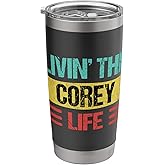 Corey Name Stainless Steel Insulated Tumbler