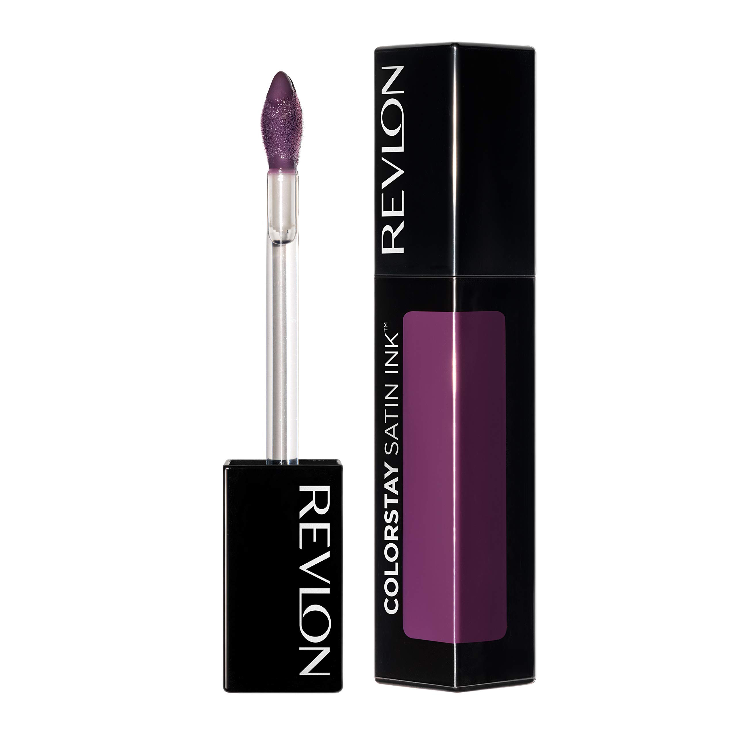 Revlon ColorStay Satin Ink Liquid Lipstick, Longwear Rich Lip Colors, Formulated with Black Currant Seed Oil, 023 Up All Night .