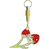 MALTERZER Keychain Safety for Women Self Defense Strawberry Key Chain Accessories Set