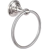Sure-Loc BL-TR1 15 Boulder Bath Series Towel Ring, Satin Nickel