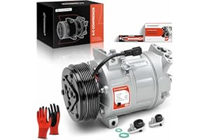 A-Premium Air Conditioner AC Compressor with Clutch Compatible with Nissan Sentra 2007-2012 L4 2.0L