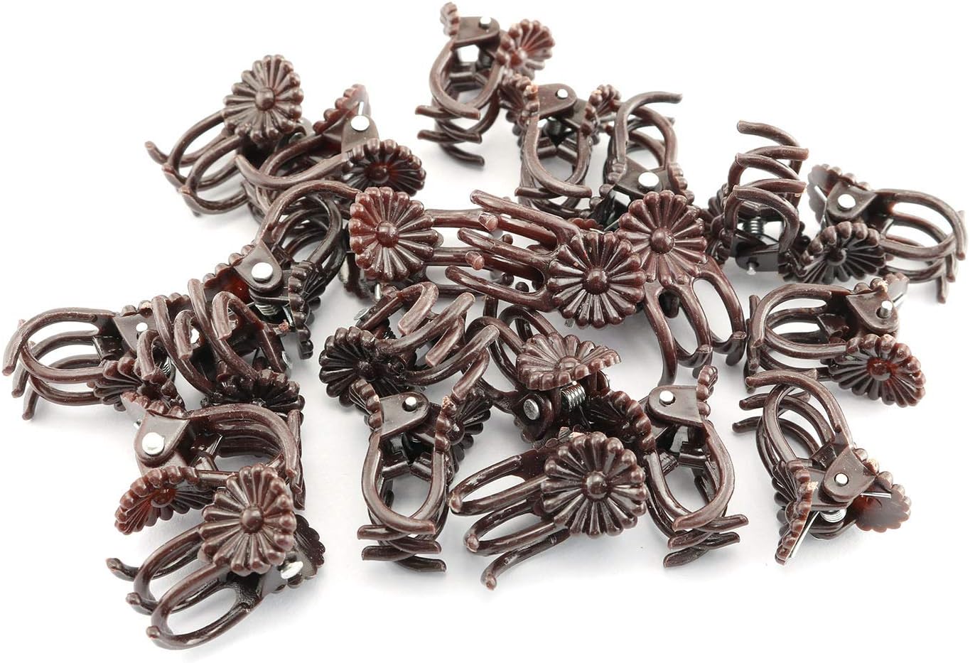 RLECS 200pcs Flower Orchid Support Clips Vine Fix Clip Plant Support Clips Farm