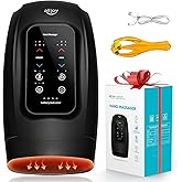 ALLJOY Hand Massager with Heat and Compression for Arthritis Carpal Tunnel | 3 Heated Levels Hand and Wrist Massager Cordless Carpal Tunnel Massager for Hand Pain Relief, Birthday Gifts for Women Men