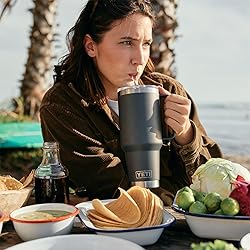 YETI Rambler 42 oz Tumbler with Handle and Straw