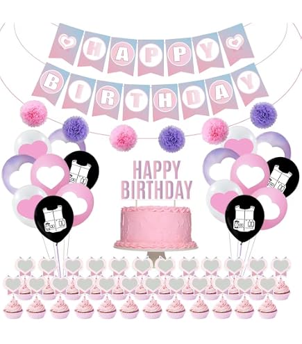 Amazon.com: YiYiXiXi 1 Birthday 7 Decorations Gift Set,Birthday