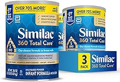 Similac 360 Total Care Infant Formula, Has 5 HMO Prebiotics, Our Closest Prebiotic Blend to Breast Milk, Non-GMO, Baby Formul