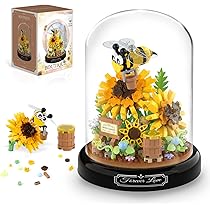 フラワー　フルーツ シリーズ Flower Series 24個 Amazon.com: HI-REEKE Flower Butterfly Bouquet Building Block