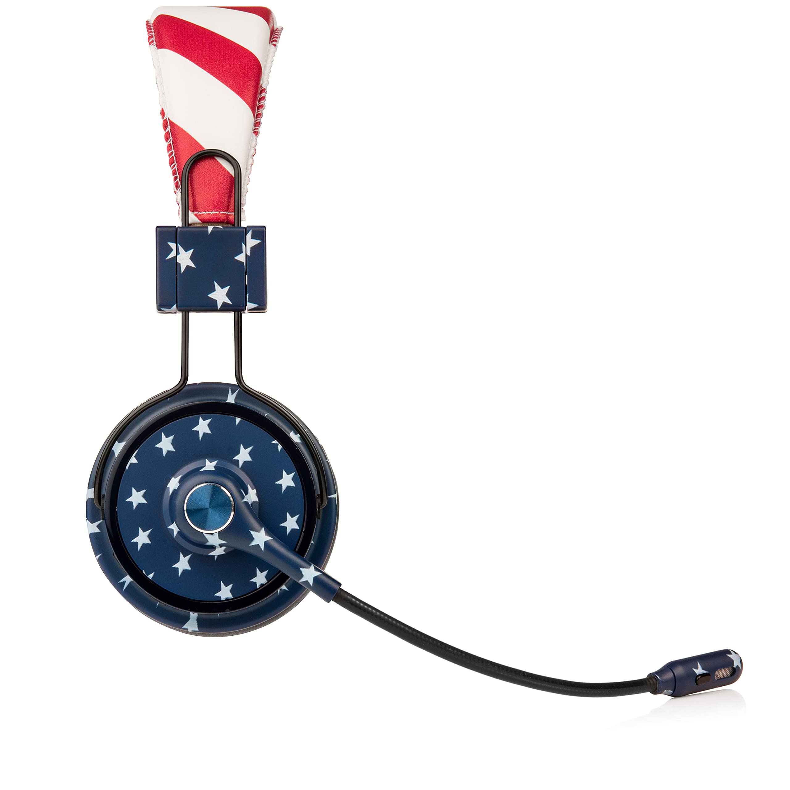 Blue Tiger Elite Ultra USA Wireless Bluetooth Headset – Truckers’ Headset - Noise Cancellation Bluetooth 5.0 Head Set – 60 Hours Talk Time, 1200 Hours Standby