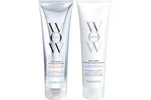 COLOR WOW Dream Clean Duo - 100% clean, sulfate-free COLOR SECURITY SHAMPOO and weightless COLOR SECURITY CONDITIONER| Achieve Super Glossy, Hydrated Hair