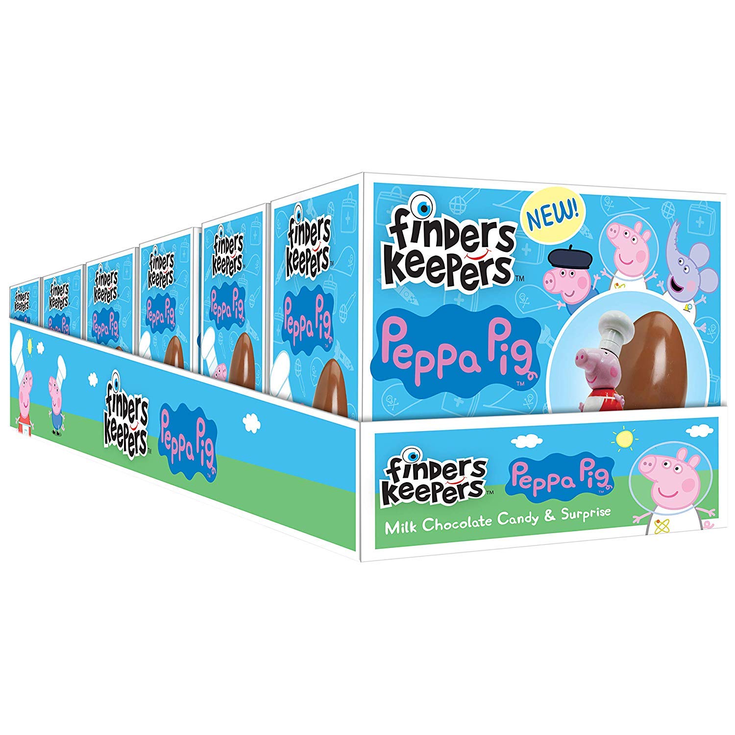peppa pig milk chocolate and toy surprise