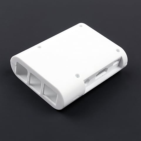 Areyourshop - Carcasa para Raspberry Pi 2 3 3B+ modelo B B+ blanco blanco